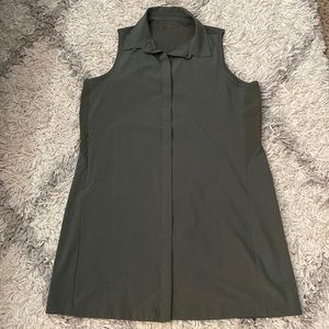 Athletic dress. Lightweight, breathable fabric.